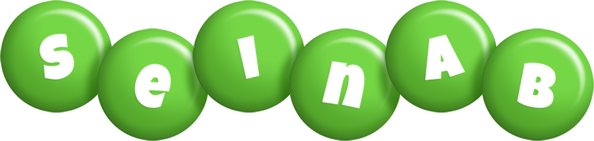 Seinab candy-green logo