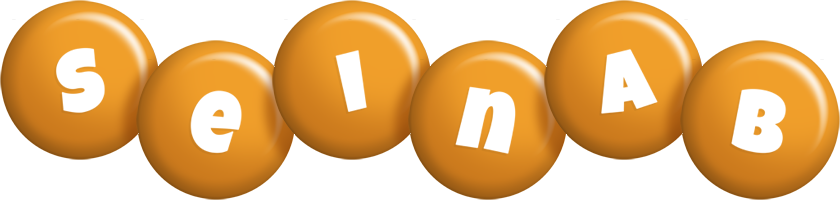 Seinab candy-orange logo