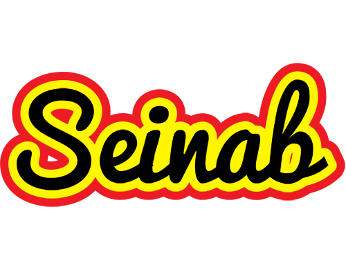 Seinab flaming logo