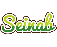 Seinab golfing logo