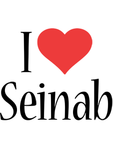 Seinab i-love logo