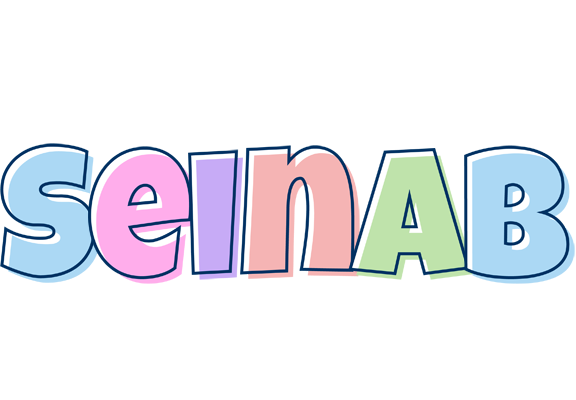 Seinab pastel logo