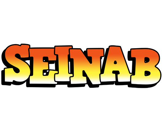 Seinab sunset logo