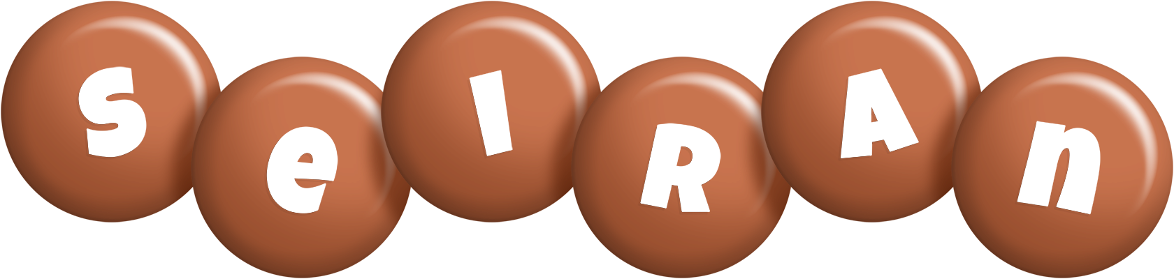 Seiran candy-brown logo