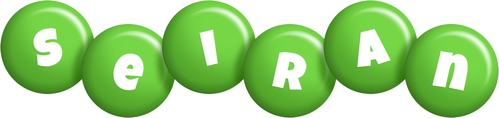 Seiran candy-green logo