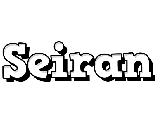 Seiran snowing logo