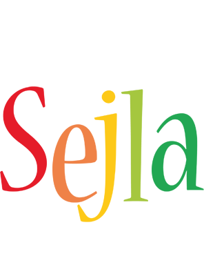 Sejla birthday logo