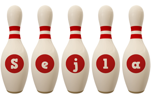 Sejla bowling-pin logo