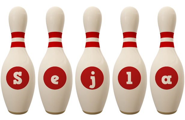Sejla bowling-pin logo