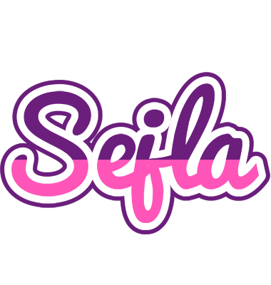 Sejla cheerful logo