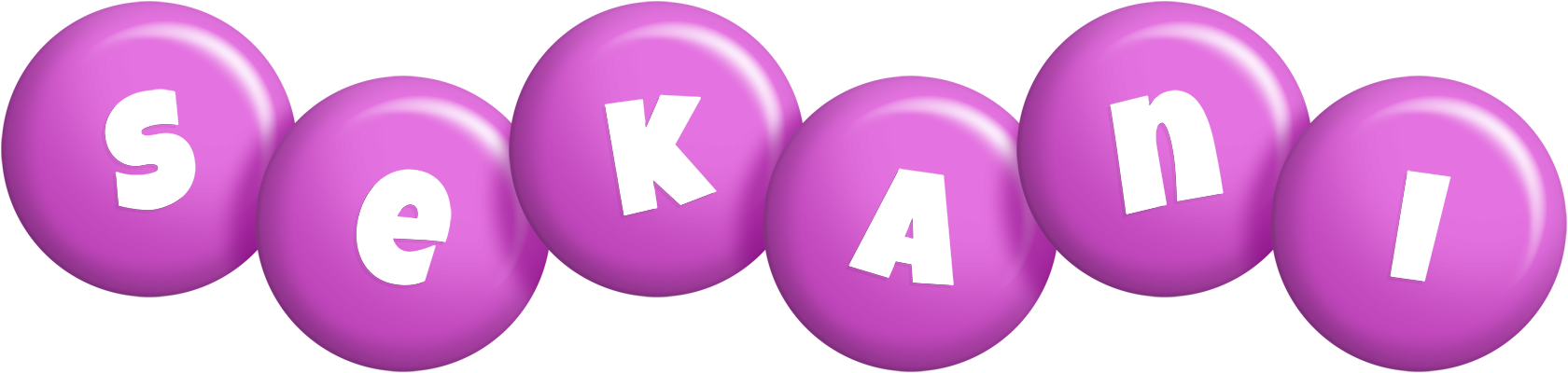 Sekani candy-purple logo