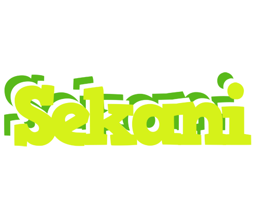 Sekani citrus logo