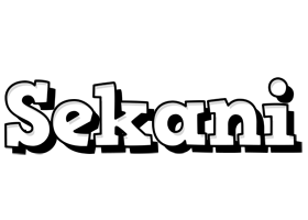 Sekani snowing logo