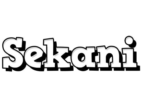 Sekani snowing logo
