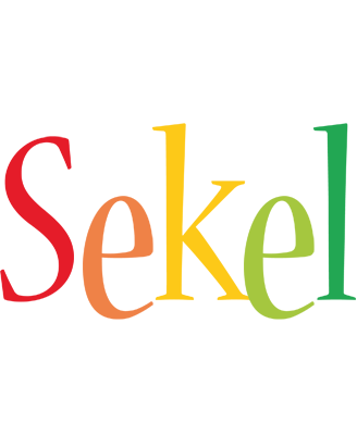 Sekel birthday logo