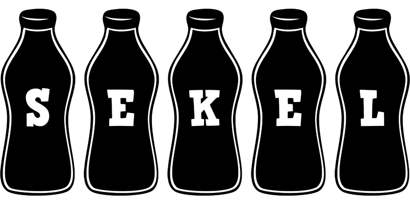 Sekel bottle logo