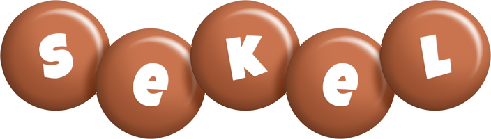 Sekel candy-brown logo