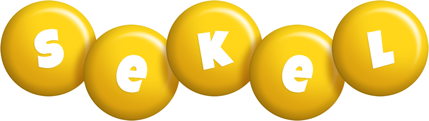 Sekel candy-yellow logo