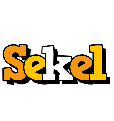 Sekel cartoon logo