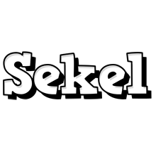 Sekel snowing logo