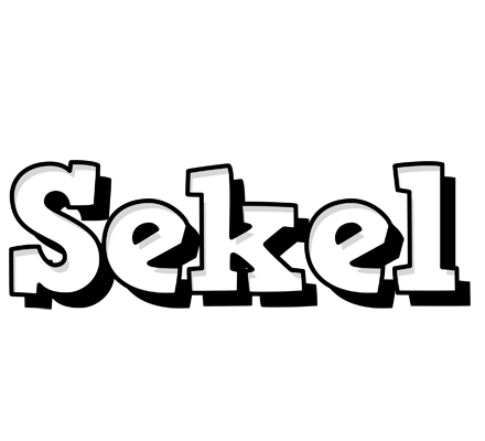 Sekel snowing logo