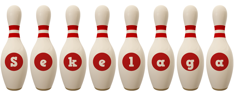 Sekelaga bowling-pin logo
