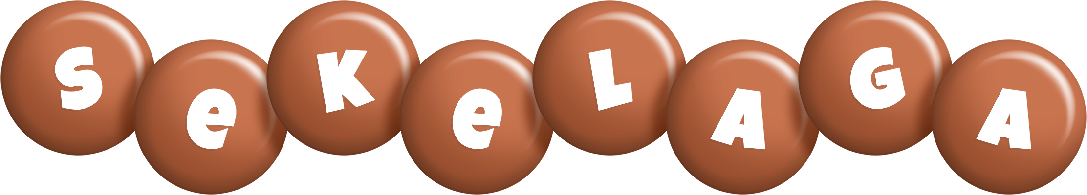 Sekelaga candy-brown logo