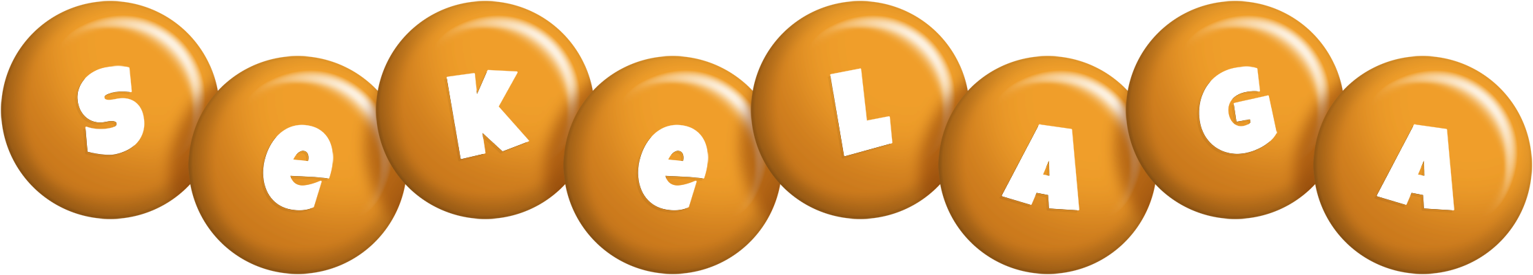 Sekelaga candy-orange logo