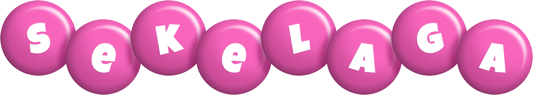 Sekelaga candy-pink logo