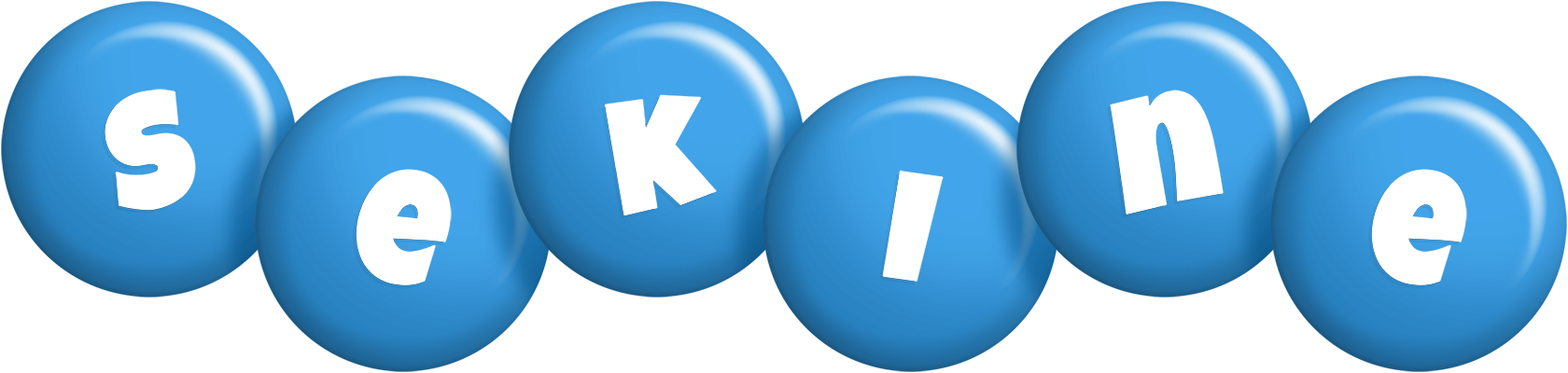 Sekine candy-blue logo