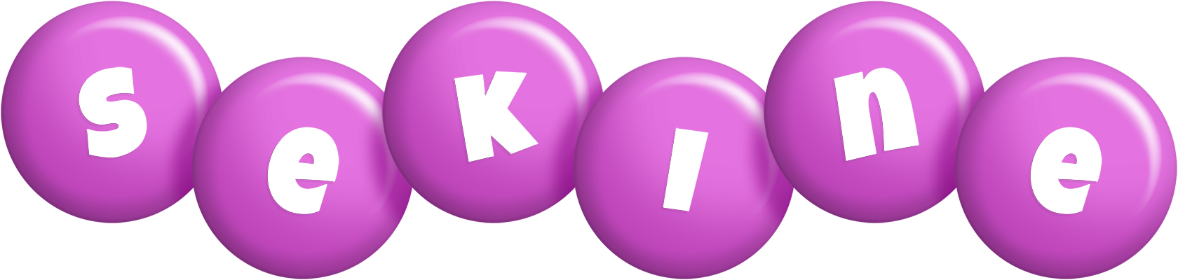 Sekine candy-purple logo