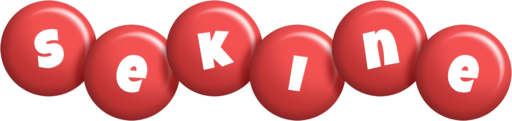 Sekine candy-red logo