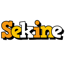 Sekine cartoon logo