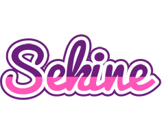 Sekine cheerful logo