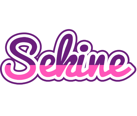 Sekine cheerful logo