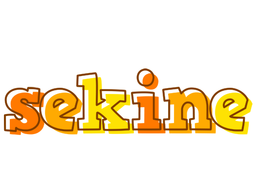 Sekine desert logo