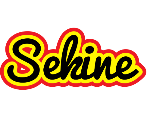 Sekine flaming logo