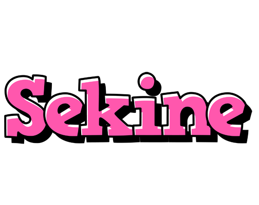 Sekine girlish logo