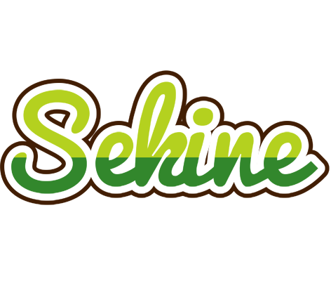 Sekine golfing logo