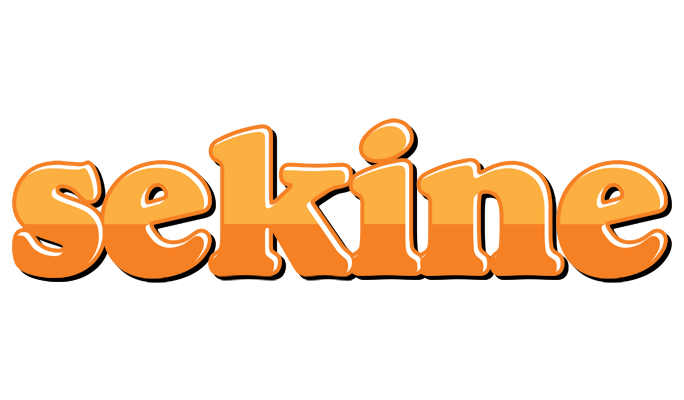 Sekine orange logo