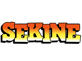 Sekine sunset logo