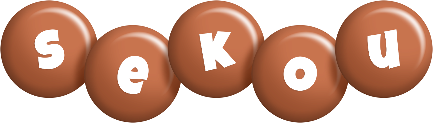 Sekou candy-brown logo