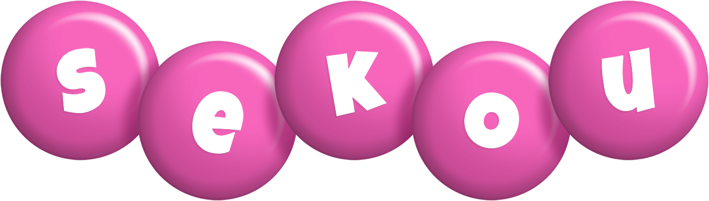 Sekou candy-pink logo