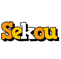 Sekou cartoon logo