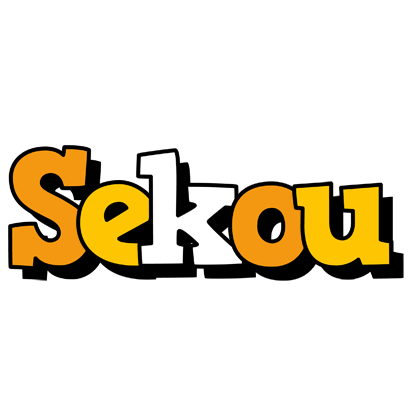 Sekou cartoon logo