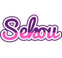 Sekou cheerful logo