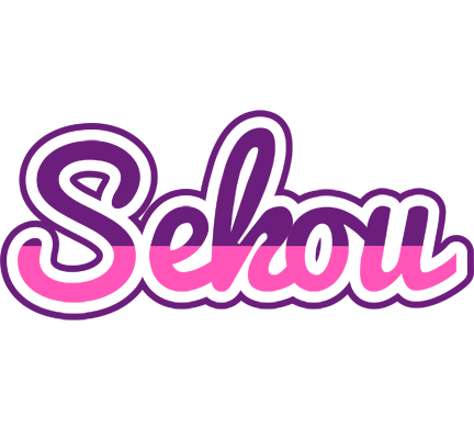 Sekou cheerful logo