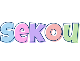 Sekou pastel logo