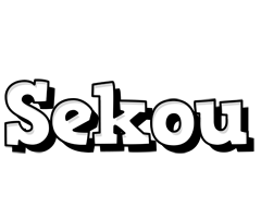 Sekou snowing logo