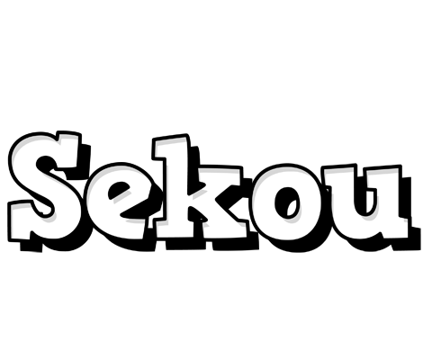 Sekou snowing logo